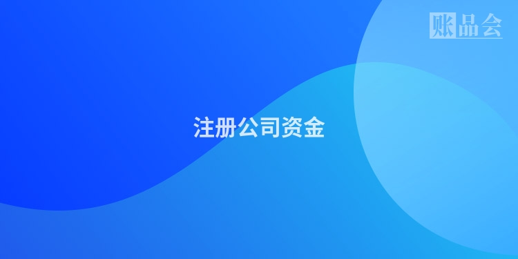 注册公司资金