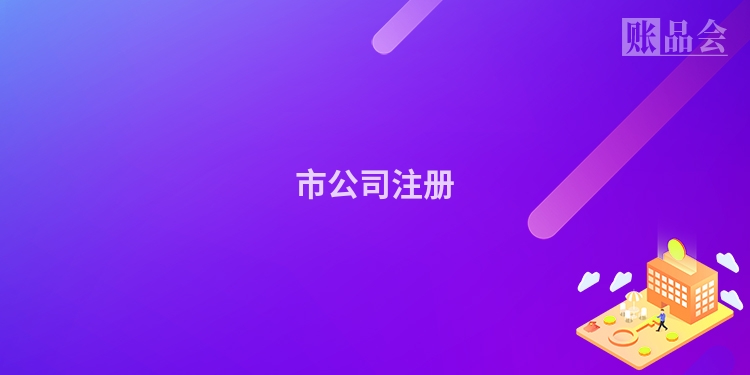 市公司注册