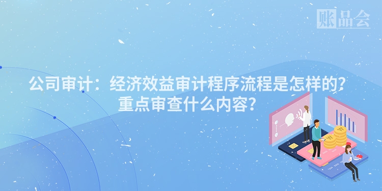 公司审计：经济效益审计程序流程是怎样的？重点审查什么内容？